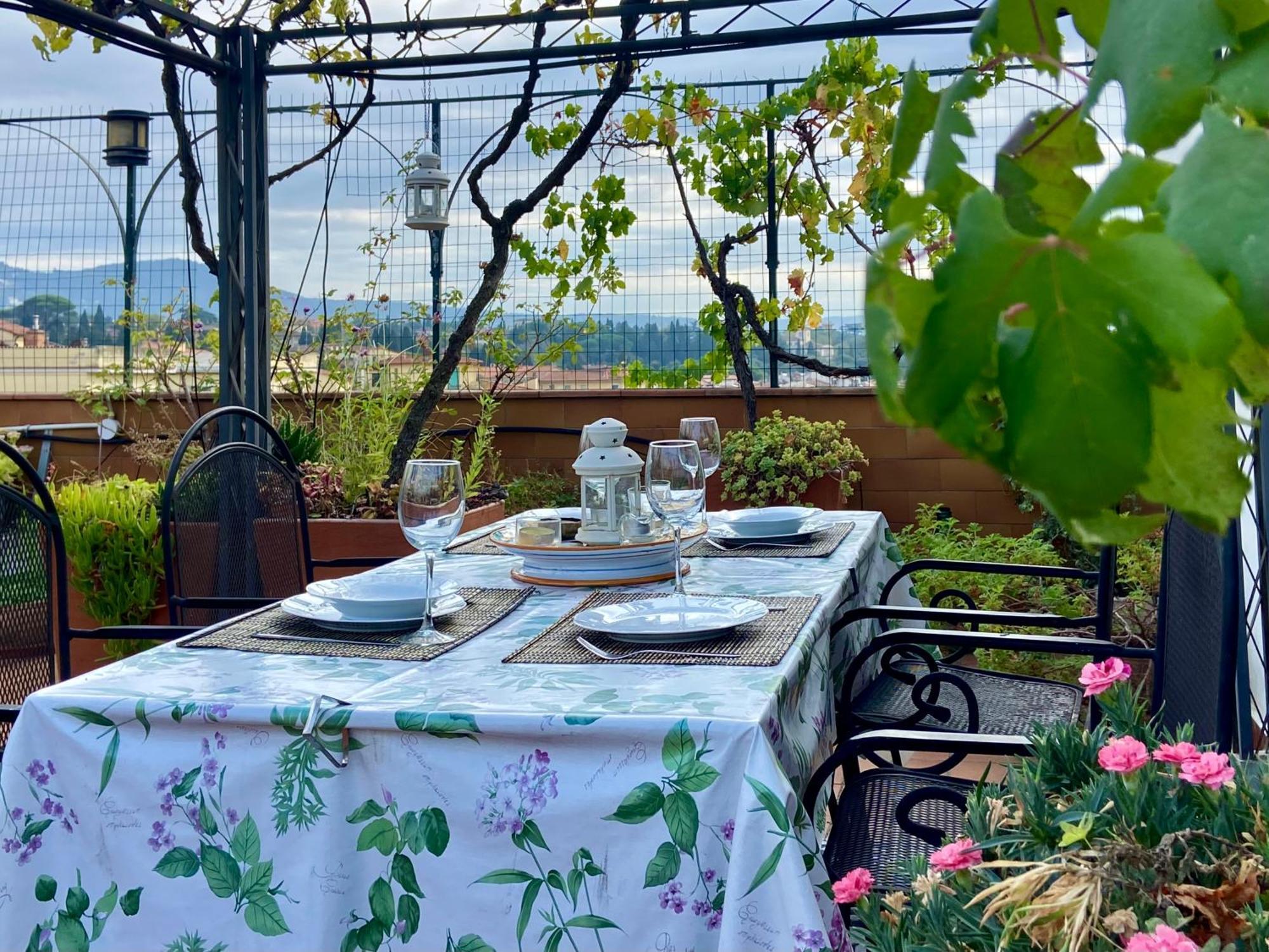Апартаменты Il Giardino Sospeso Di Anna Флоренция Экстерьер фото