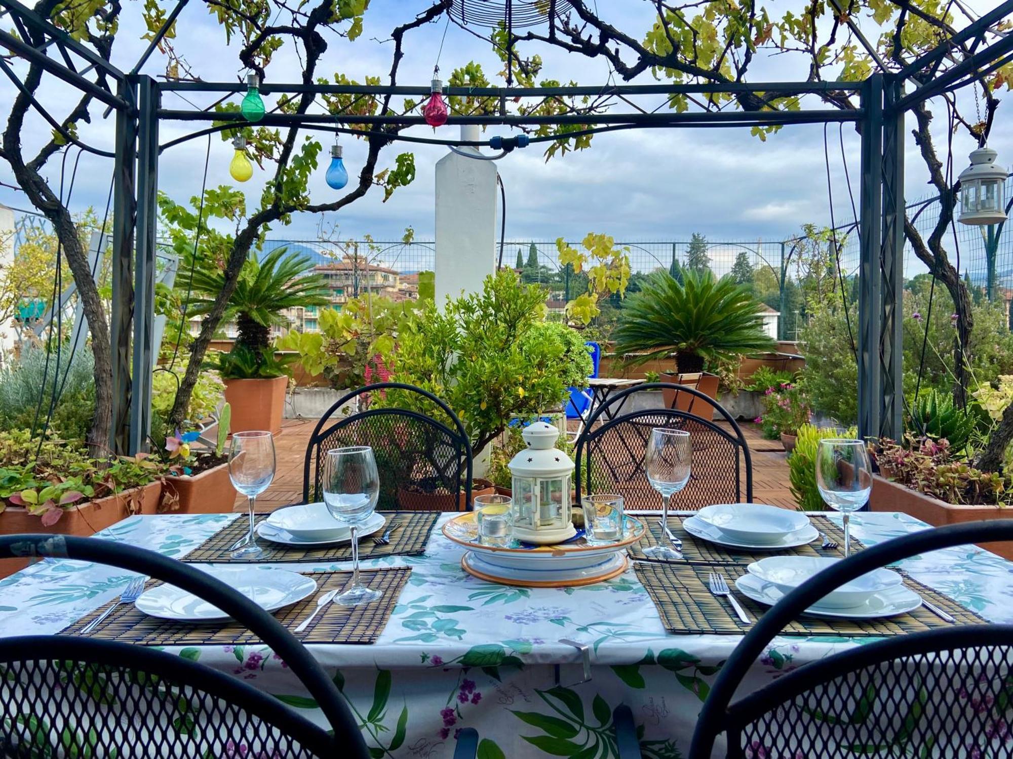 Апартаменты Il Giardino Sospeso Di Anna Флоренция Экстерьер фото